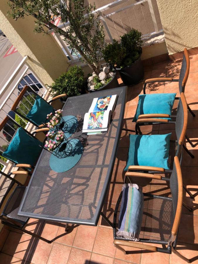 Апартаменты Andor - Lux, Two Beautiful Terraces With Sea & Sunset View Макарска Экстерьер фото
