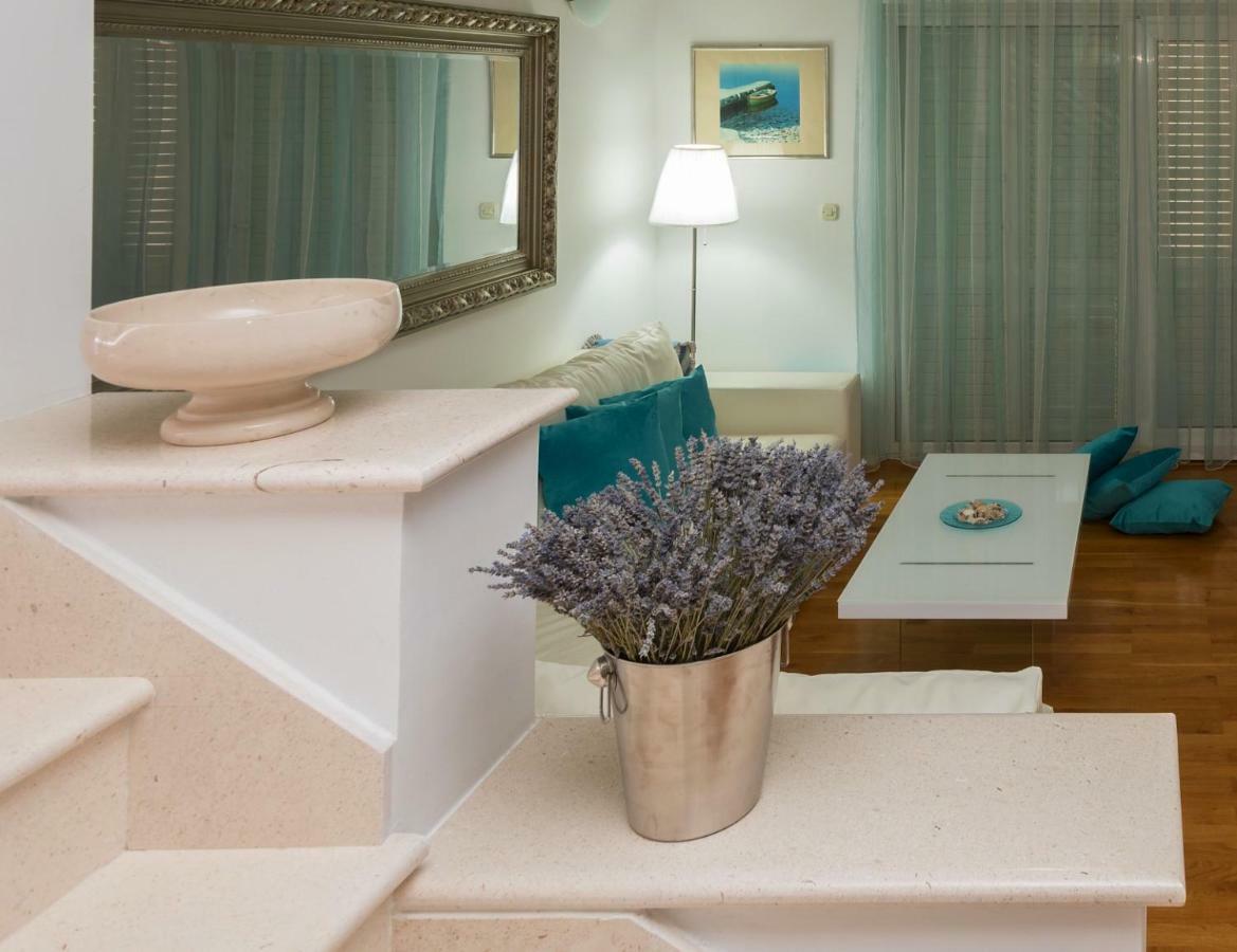 Апартаменты Andor - Lux, Two Beautiful Terraces With Sea & Sunset View Макарска Экстерьер фото