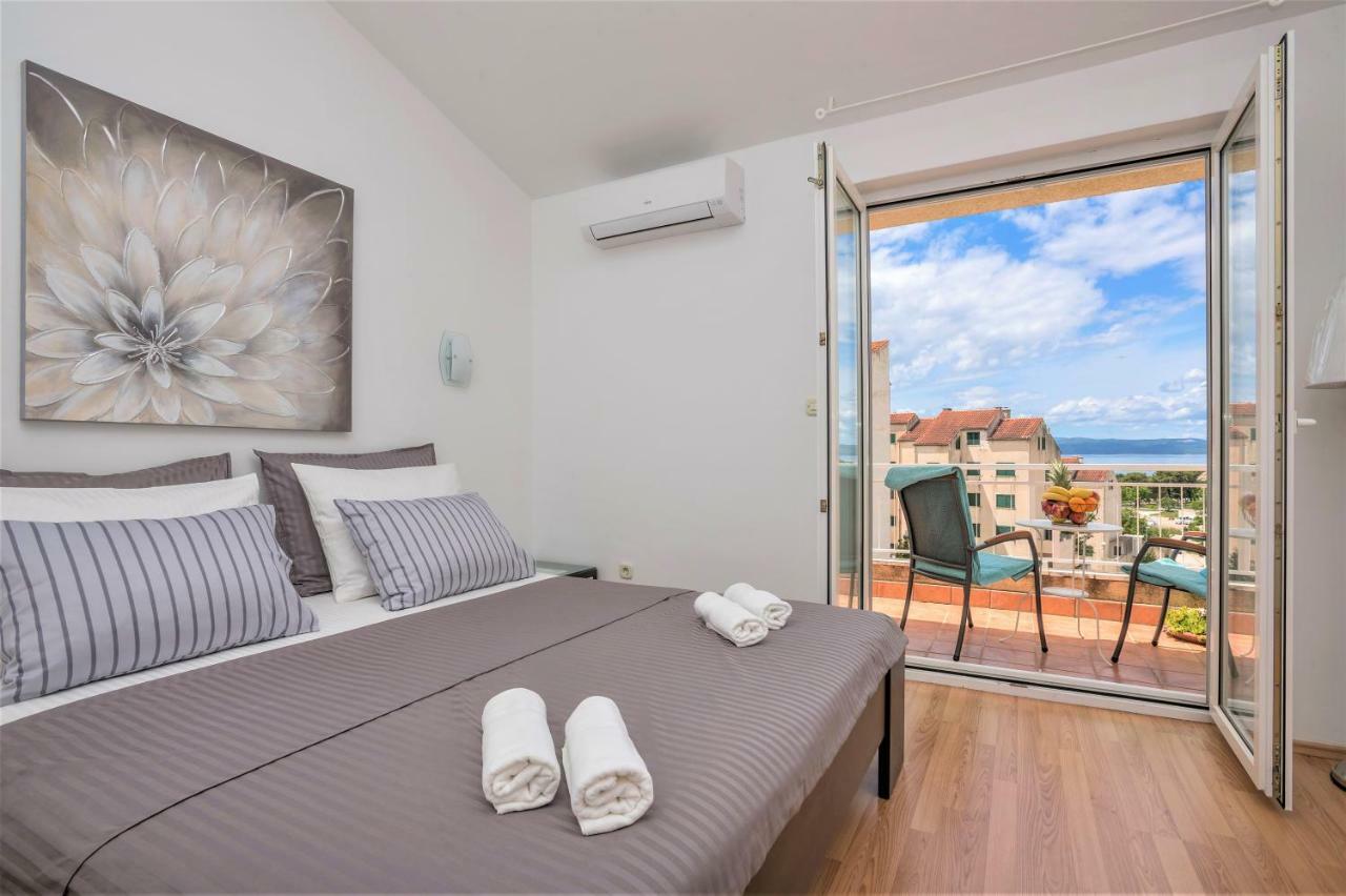 Апартаменты Andor - Lux, Two Beautiful Terraces With Sea & Sunset View Макарска Экстерьер фото