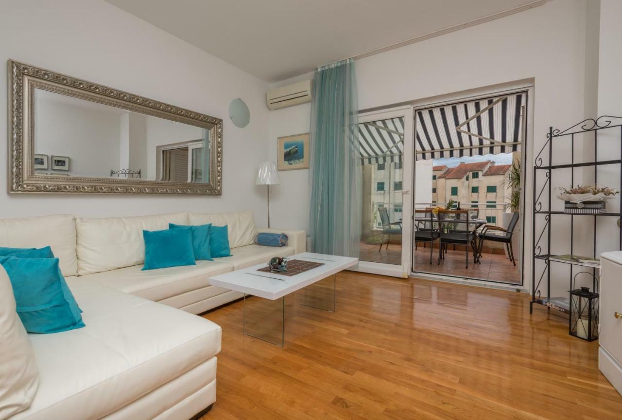 Апартаменты Andor - Lux, Two Beautiful Terraces With Sea & Sunset View Макарска Экстерьер фото