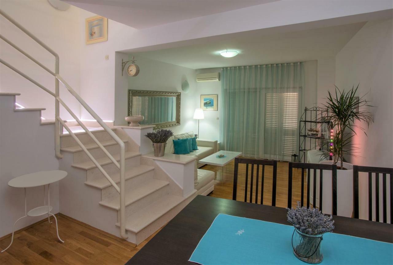 Апартаменты Andor - Lux, Two Beautiful Terraces With Sea & Sunset View Макарска Экстерьер фото